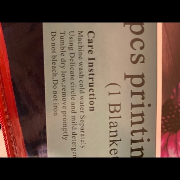 NEW! King Size Ultra Soft Plush 3 PC Blanket Set - Picture 5 of 5